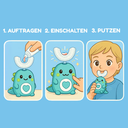 DinoClean - Zahnbürste für Kinder