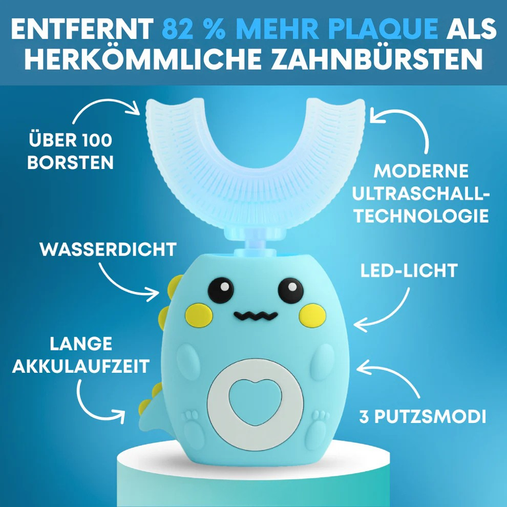 DinoClean - Zahnbürste für Kinder
